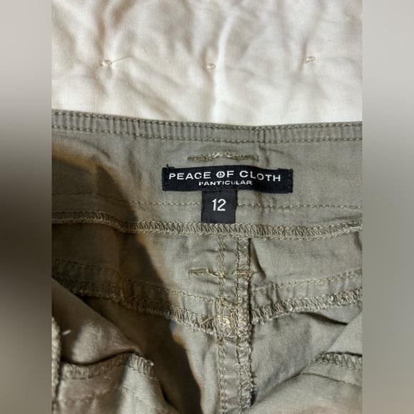 Peace of Cloth Panticular Cargo Mini Skirt sz. 12 - Picture 3 of 5